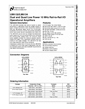 DataSheet LM6132 pdf